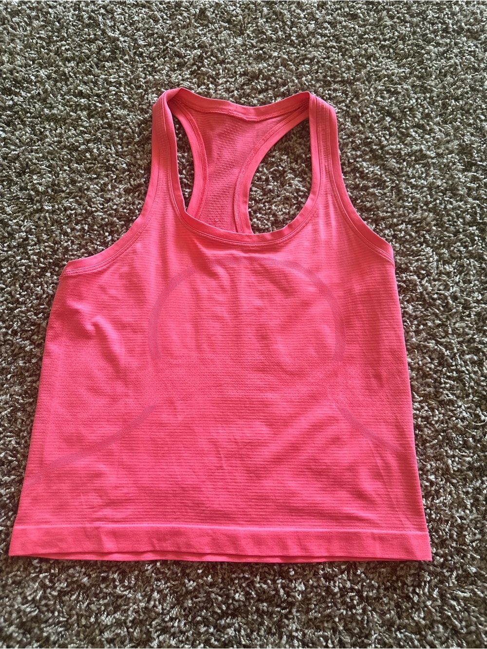 lululemon athletica Bright Pink Racerback Tank